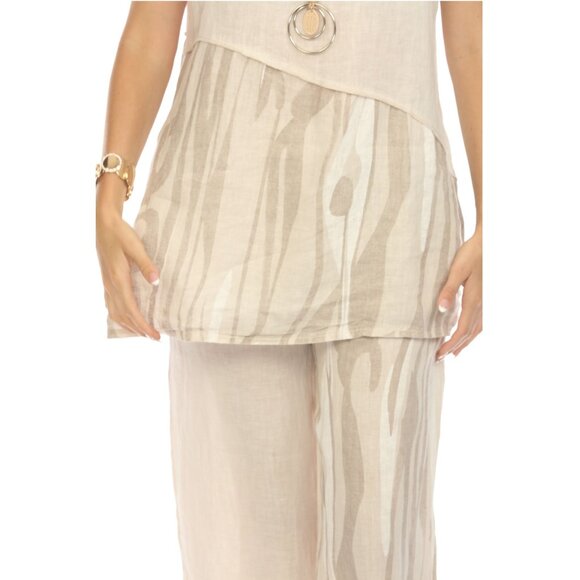 Off-White Abstract sleeveless pocket detailed Top - Picture 3 of 7